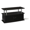 40 inch TV Stand with 2 Storage Cabinets and Shelf V693725
