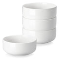 Ceramic Bowls Set of 4, 24 OZ White O242