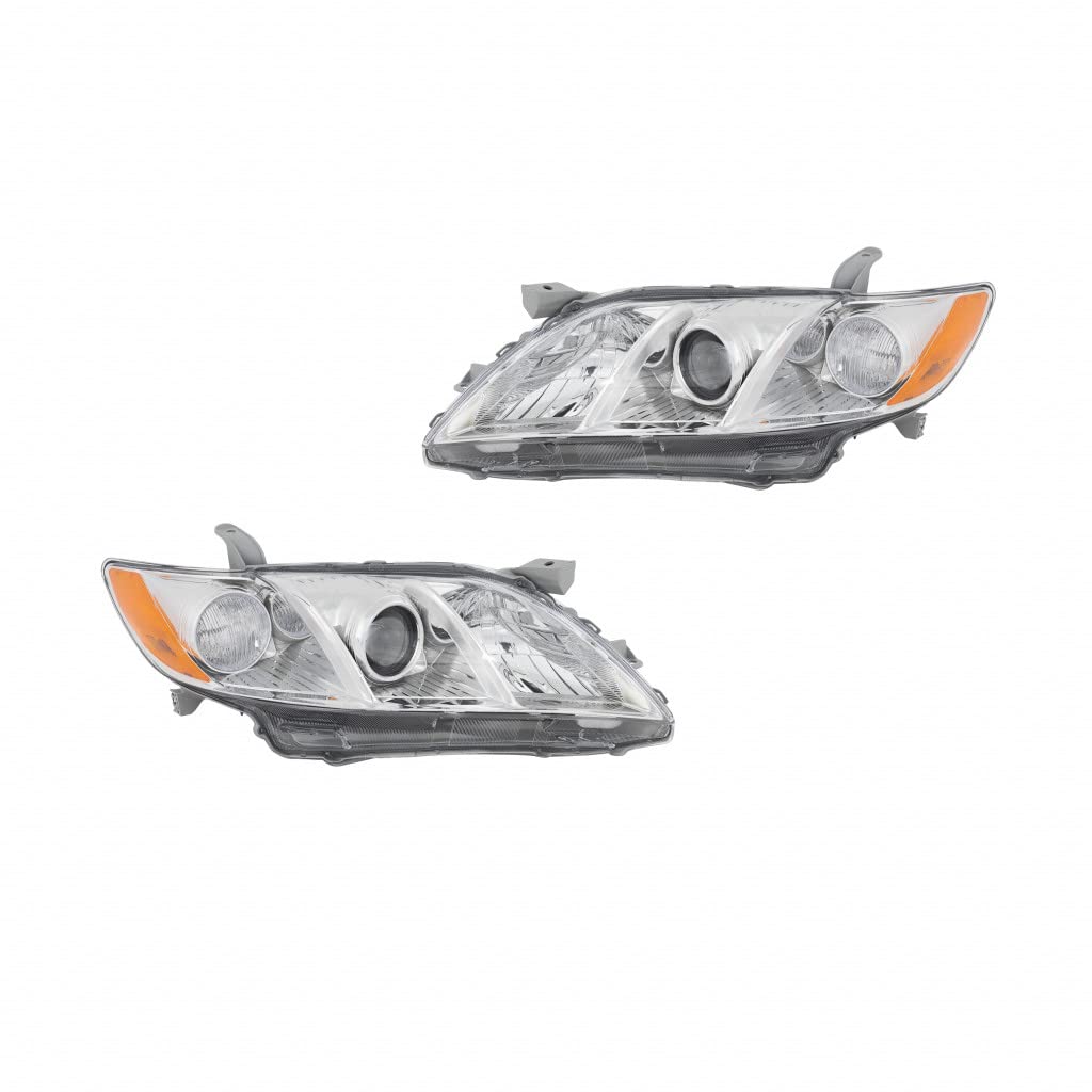 Toyota Camry Headlight Unit Pair Driver and Passenger Side Replacement P942065