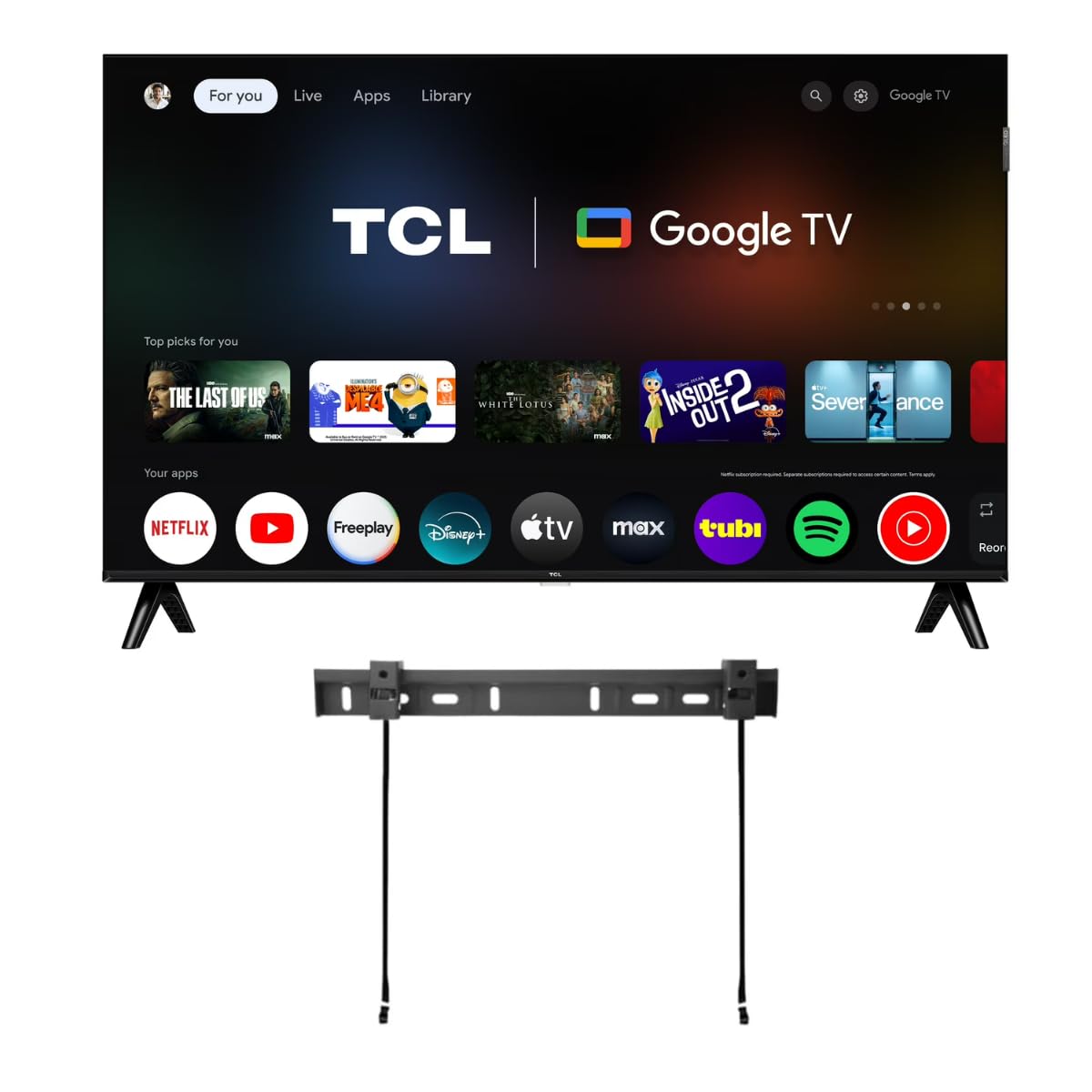 32" QLED Smart TV with Google TV V4330