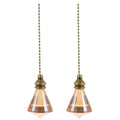 Ceiling Fan Pull Chain Crystal Pendant D6475