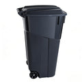 32 Gallon Wheeled Plastic Trash Can with Lid E27579