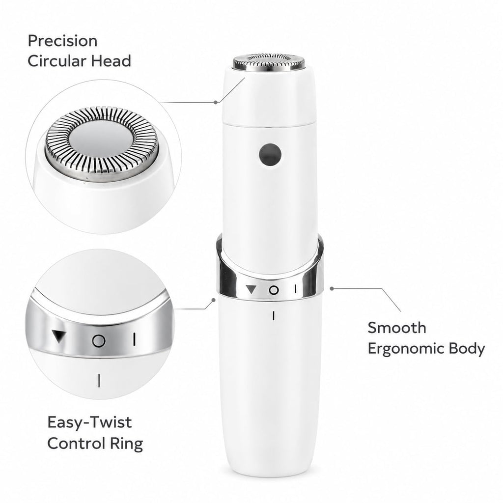 Portable Electric Facial Hair Remover with LED Light F5134