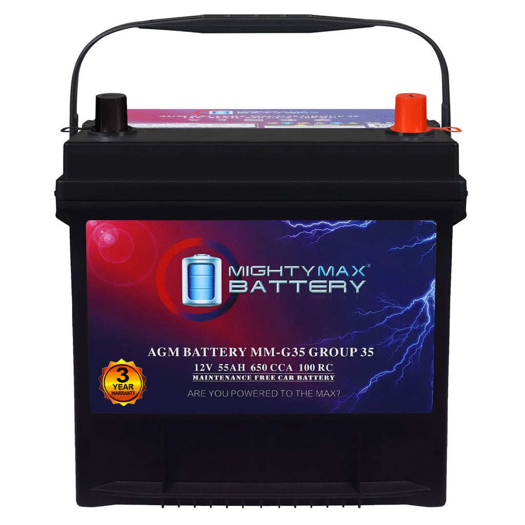 12V 55Ah AGM Replacement Battery W3610