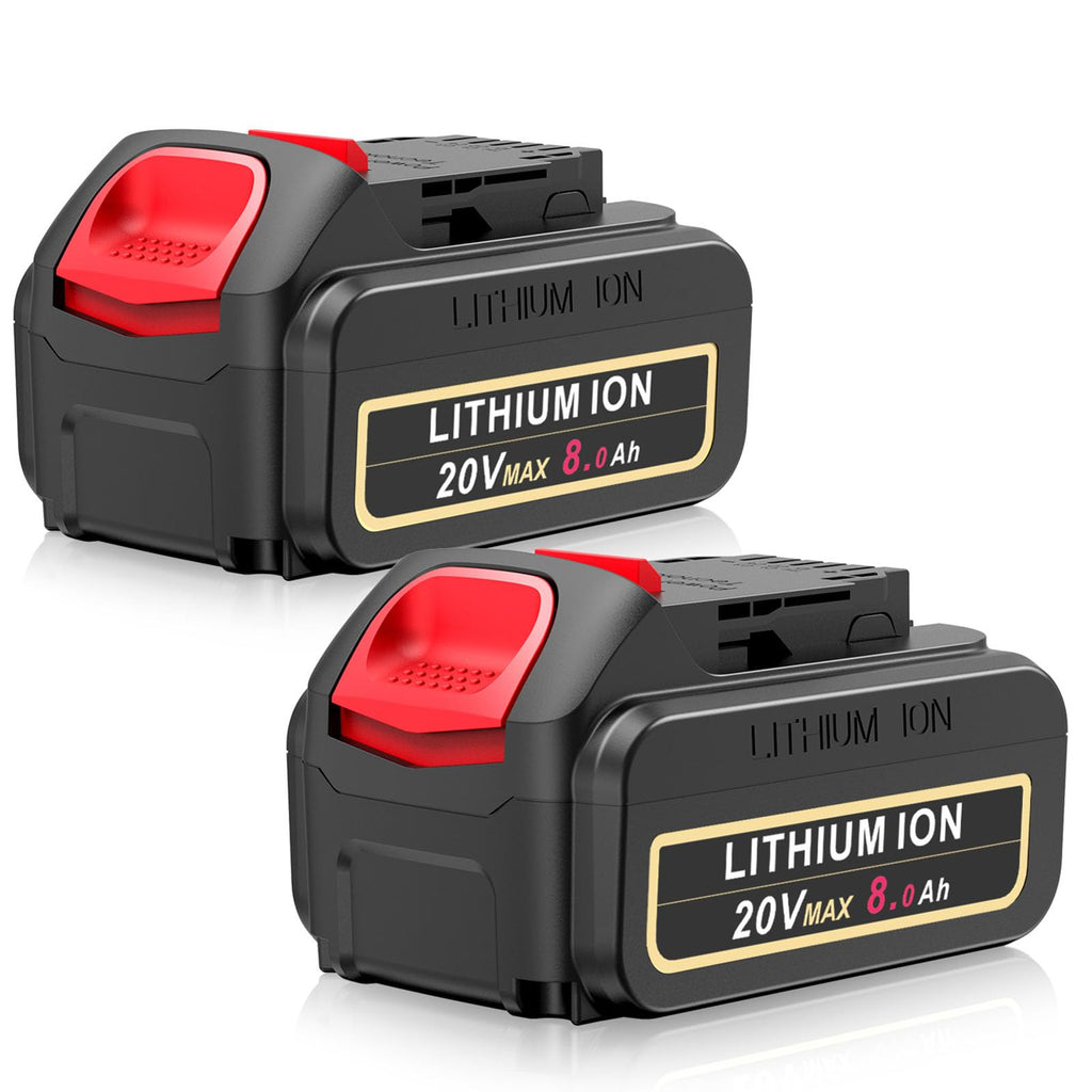 8000mAh Lithium Ion Battery Replacement (2 Pack) M869711