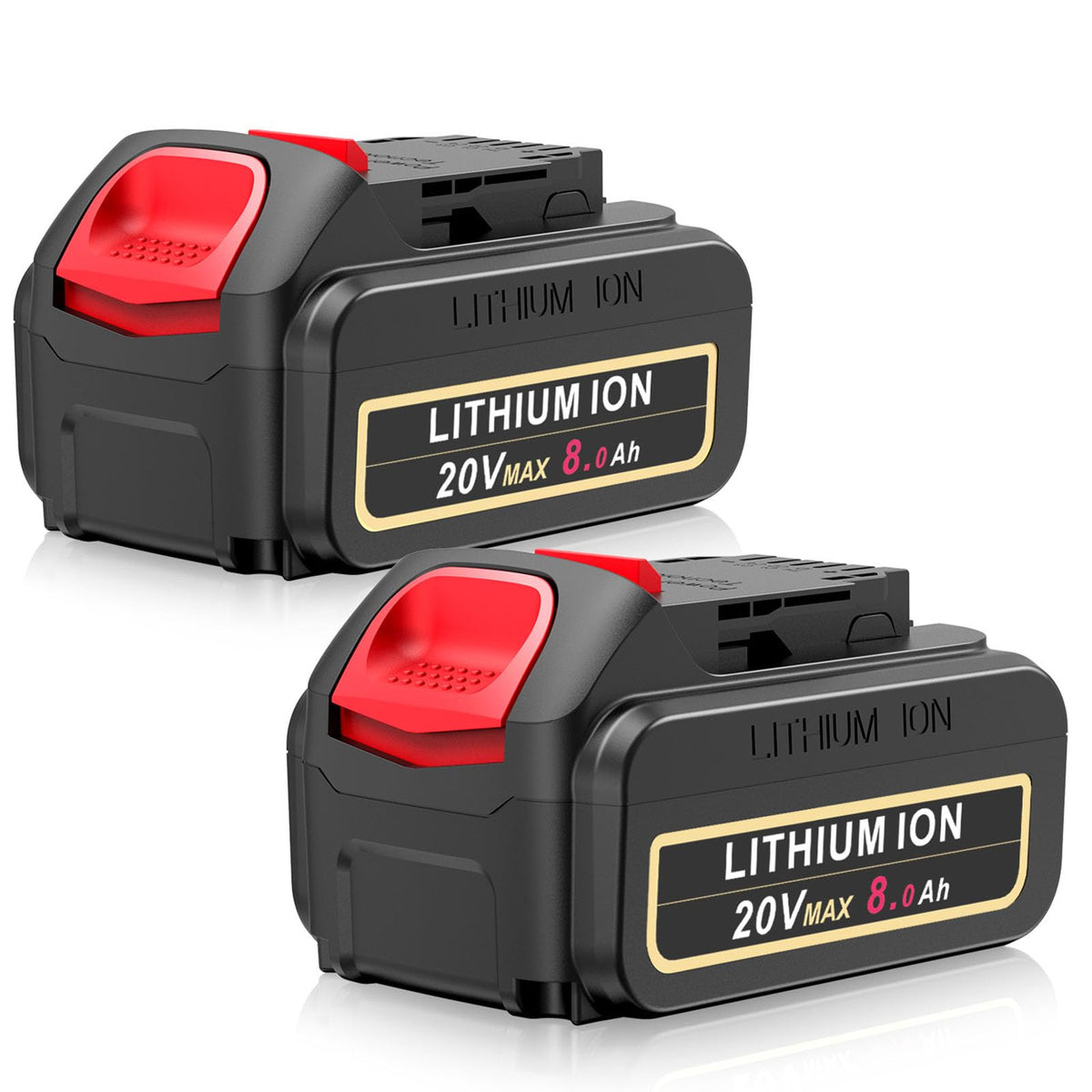 8000mAh Lithium Ion Battery Replacement (2 Pack) M869711