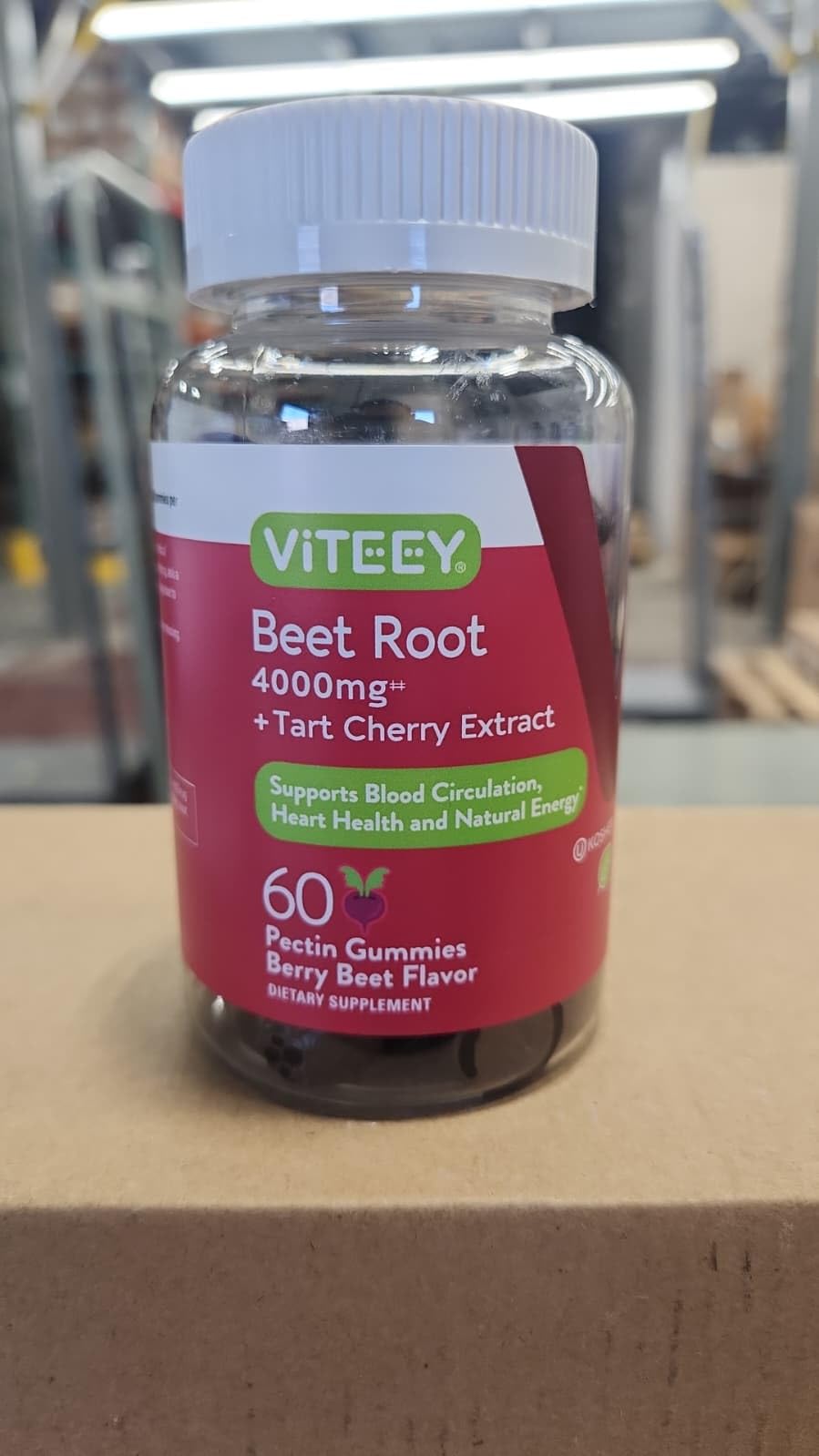 Beet Root Gummies 4000mg & Tart Cherry C6928