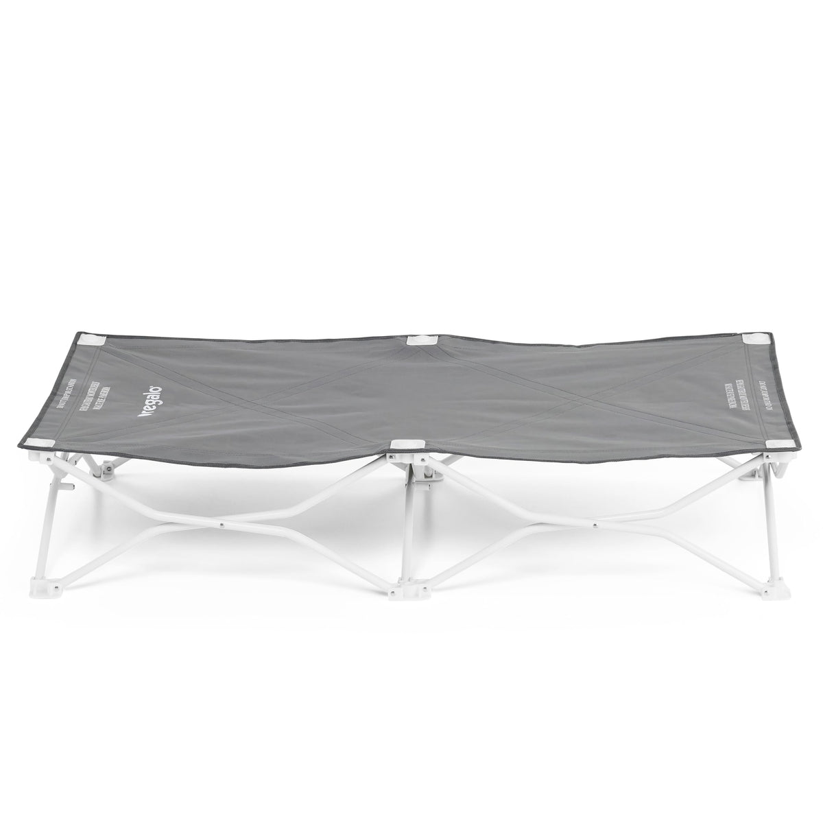 Portable Toddler Cot, Foldable Lightweight Travel Bed, Gray B626611