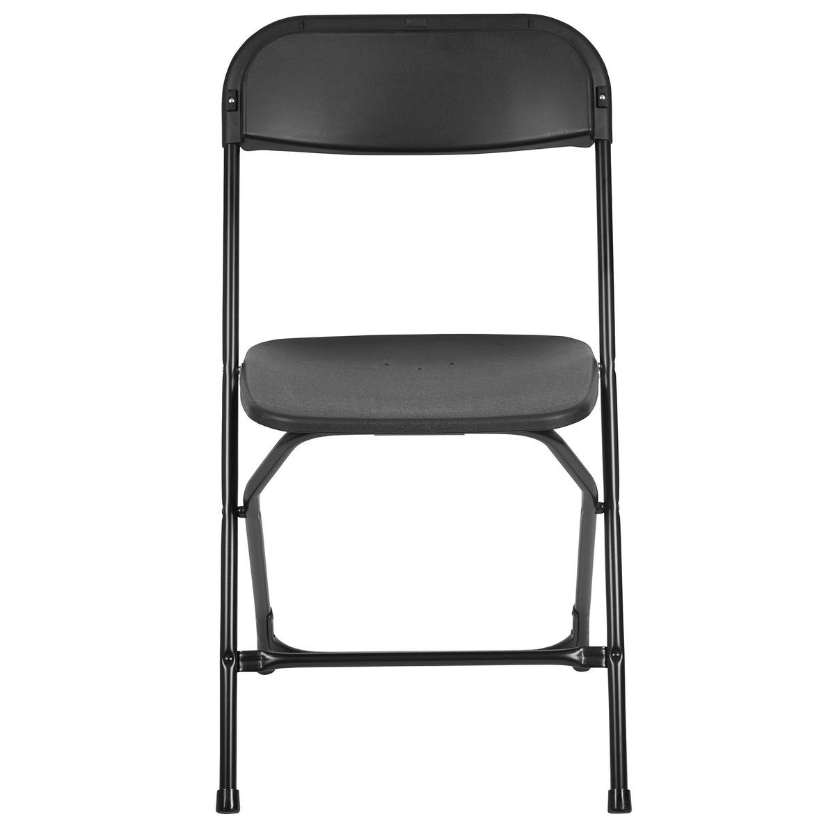 Black Plastic Folding Chair 10-Pack E56901