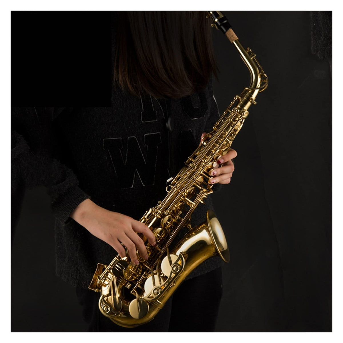 Alto Saxophone Lacquered Gold E-Flat Set O93108