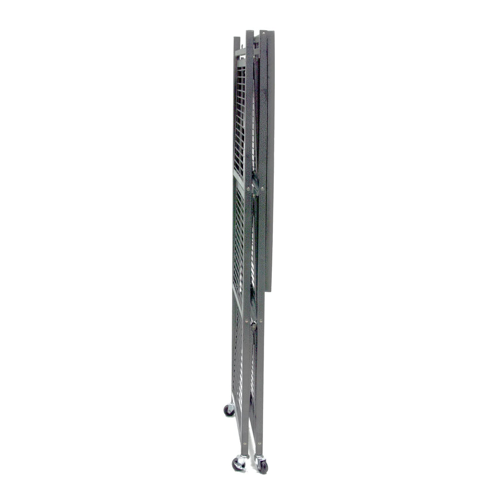 Foldable 4-Tier Heavy-Duty Steel Storage Rack R5538