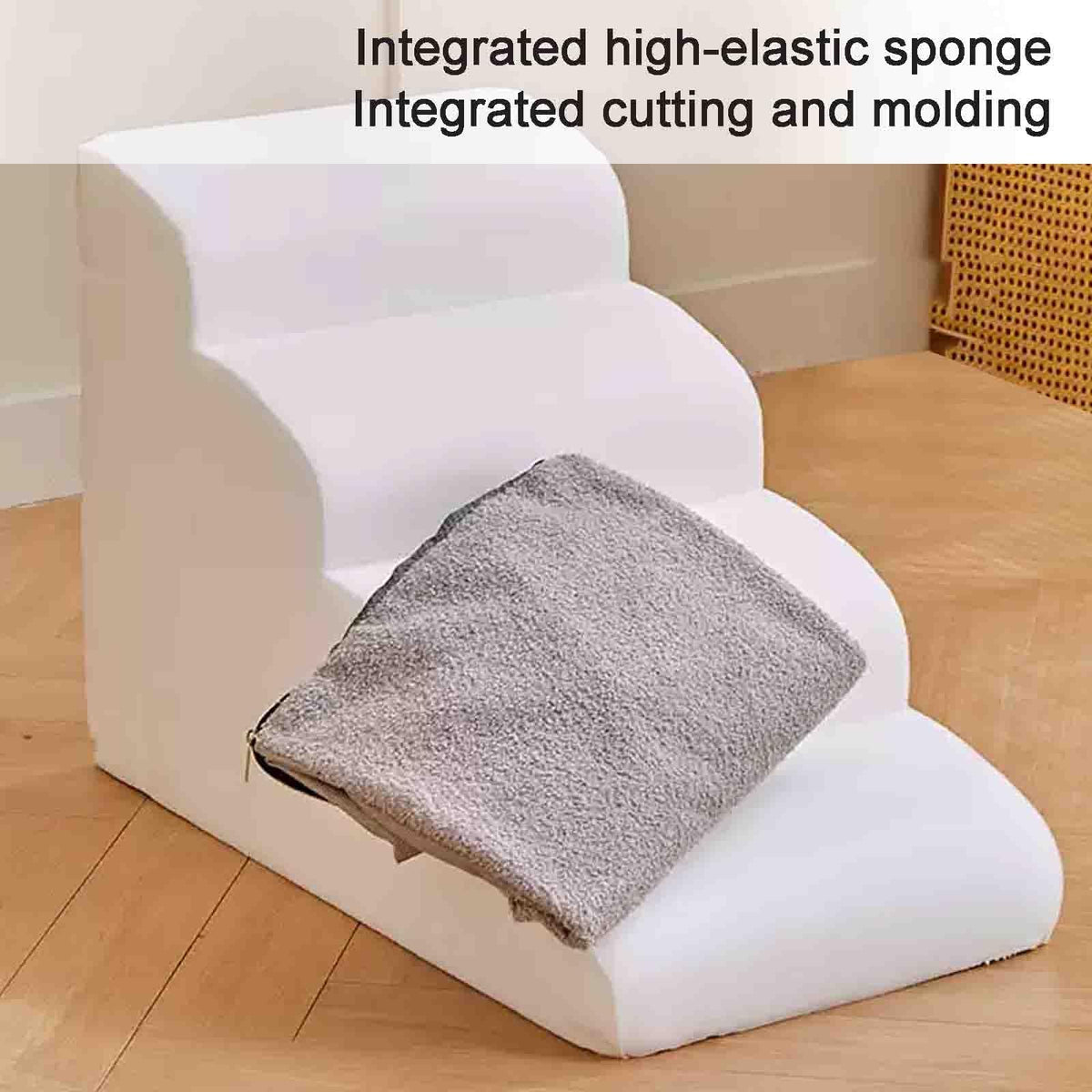 3-Step Non-Slip Dog Stairs with Handle Z69093