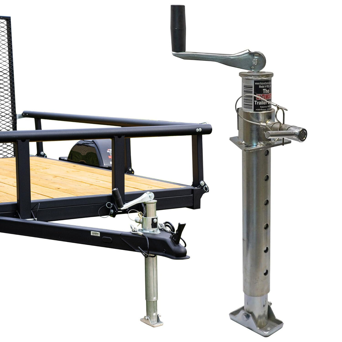 2000lb Tongue Jack for Boat, RV & Utility Trailers W2179