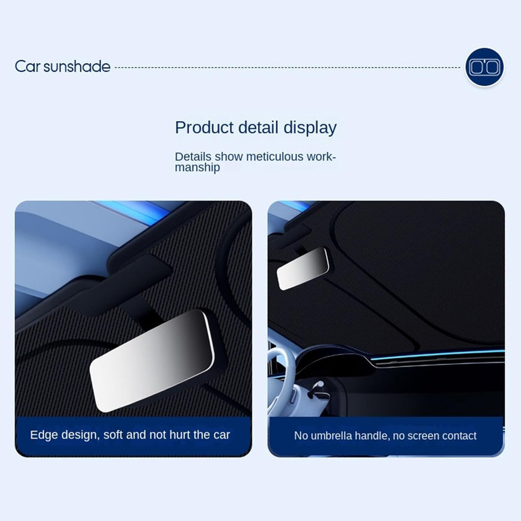 Car Windshield Sun Shade Graphene UV Protection Q95169