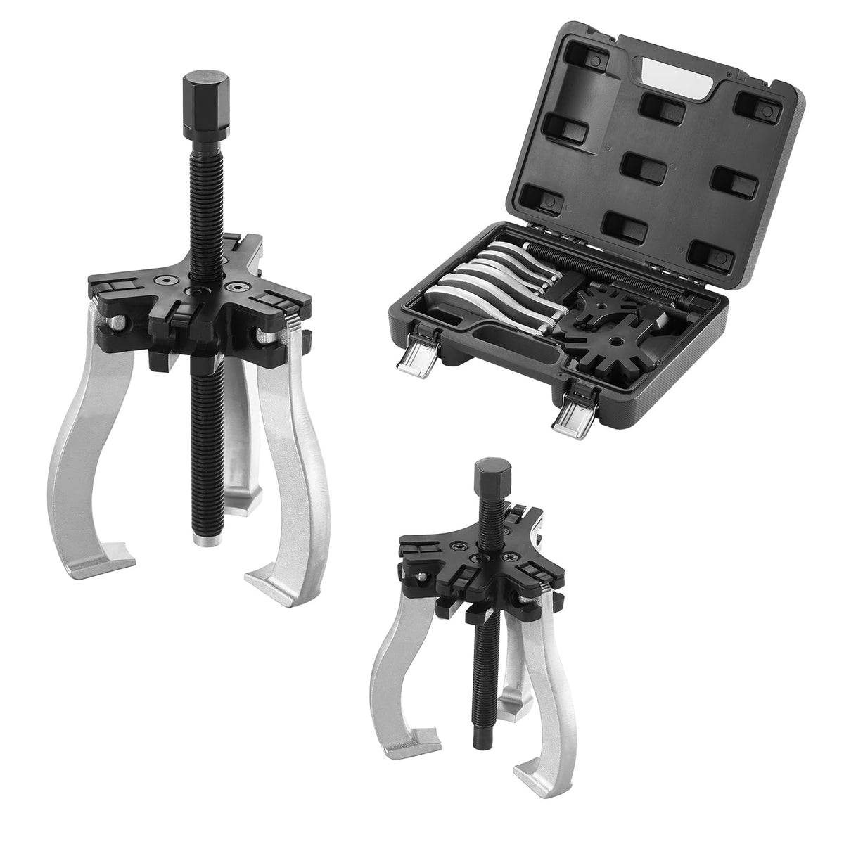 3" and 7" 3 Jaw Gear Puller Set X6890