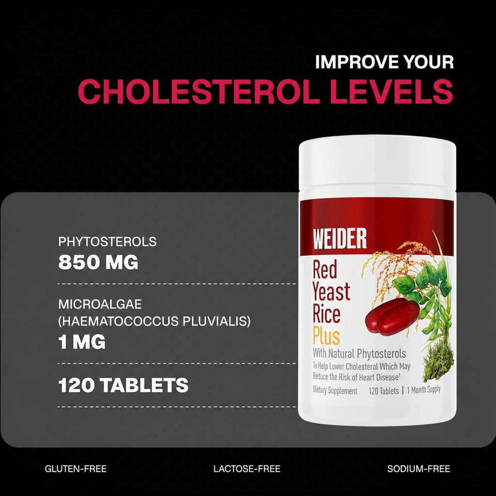 Red Yeast Rice 120 Capsules W176134