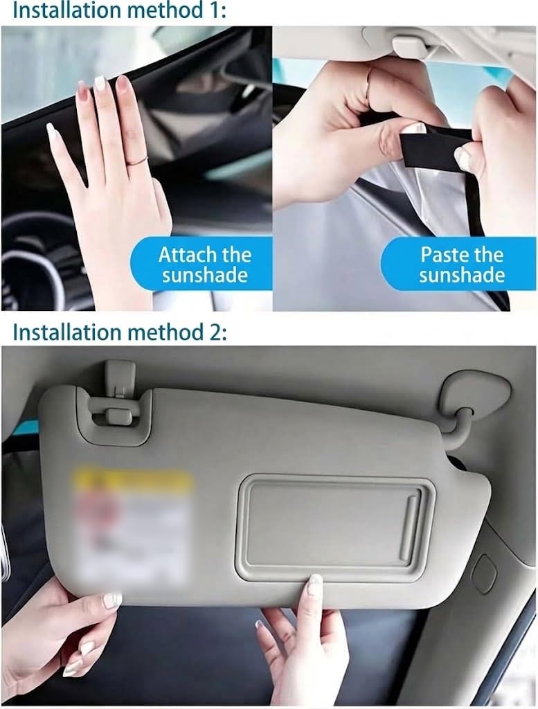 Car Windshield Sun Shade Graphene UV Protection Q95169