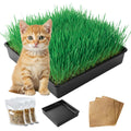 Cat Grass Growing Kit with Organic Seed and Jute Grow Mats N425005
