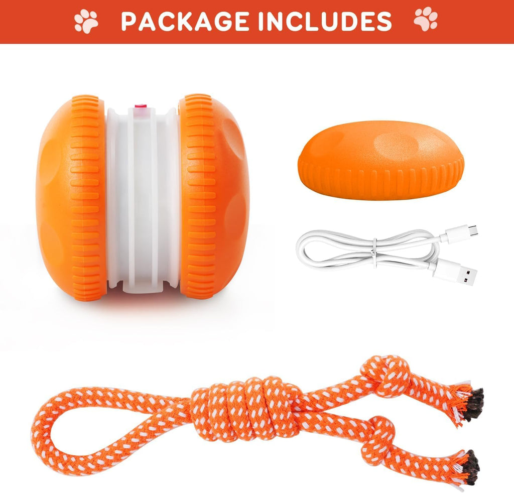 Electric Moving Dog Ball with Rope N32533