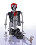Life Size Pirate Skeleton Halloween Decoration E78334