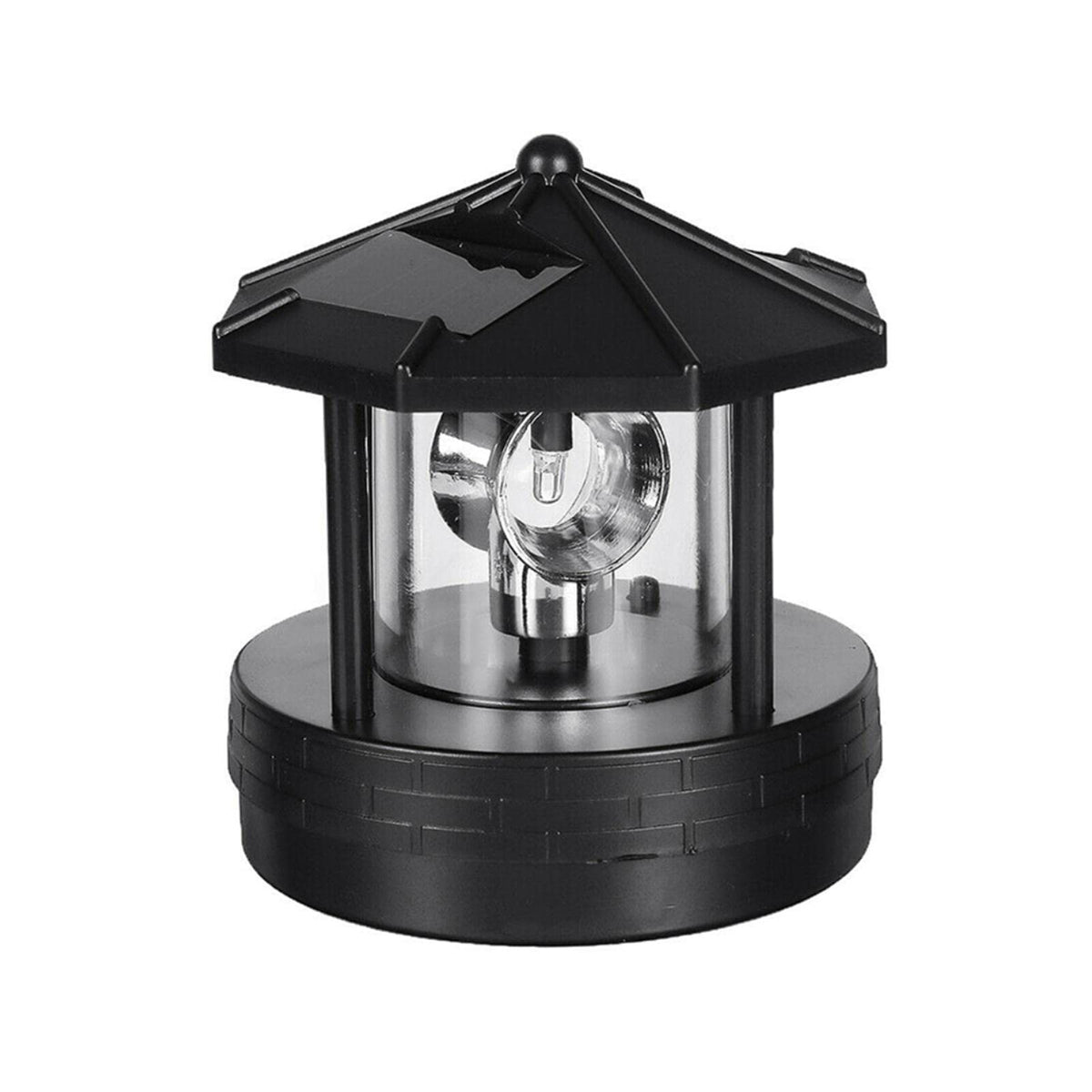 Solar Lighthouse Lamp 360° Rotatable LED IP44 Waterproof N158369