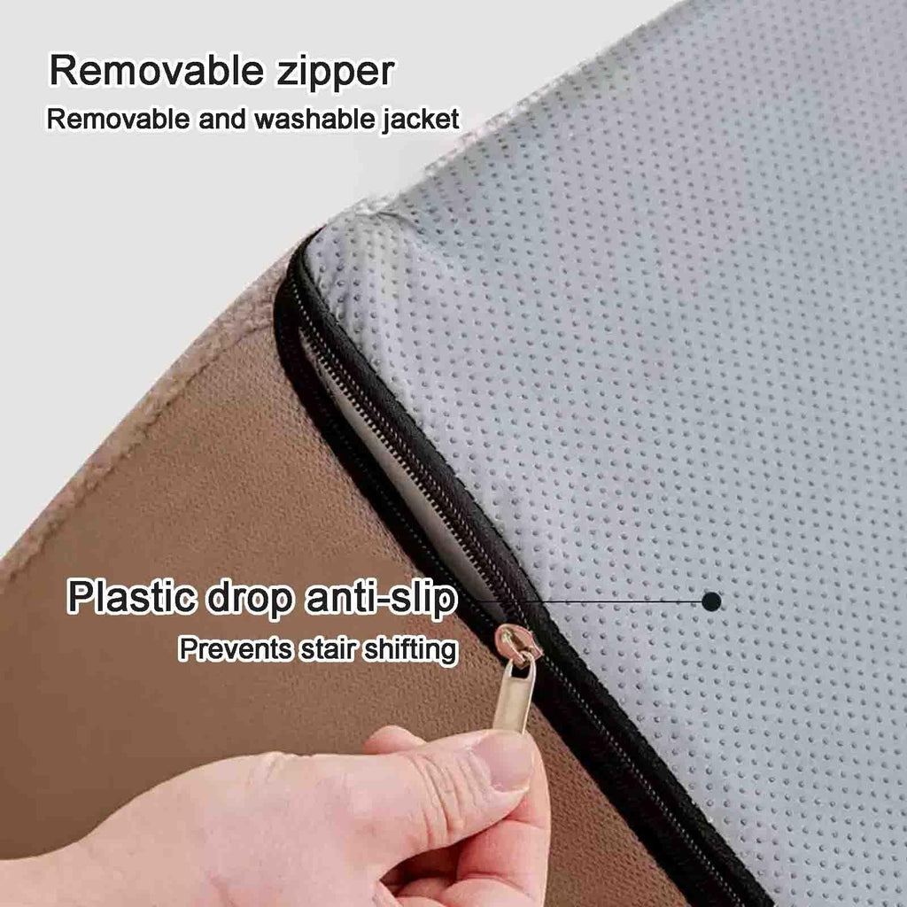 3-Step Non-Slip Dog Stairs with Handle Z69093