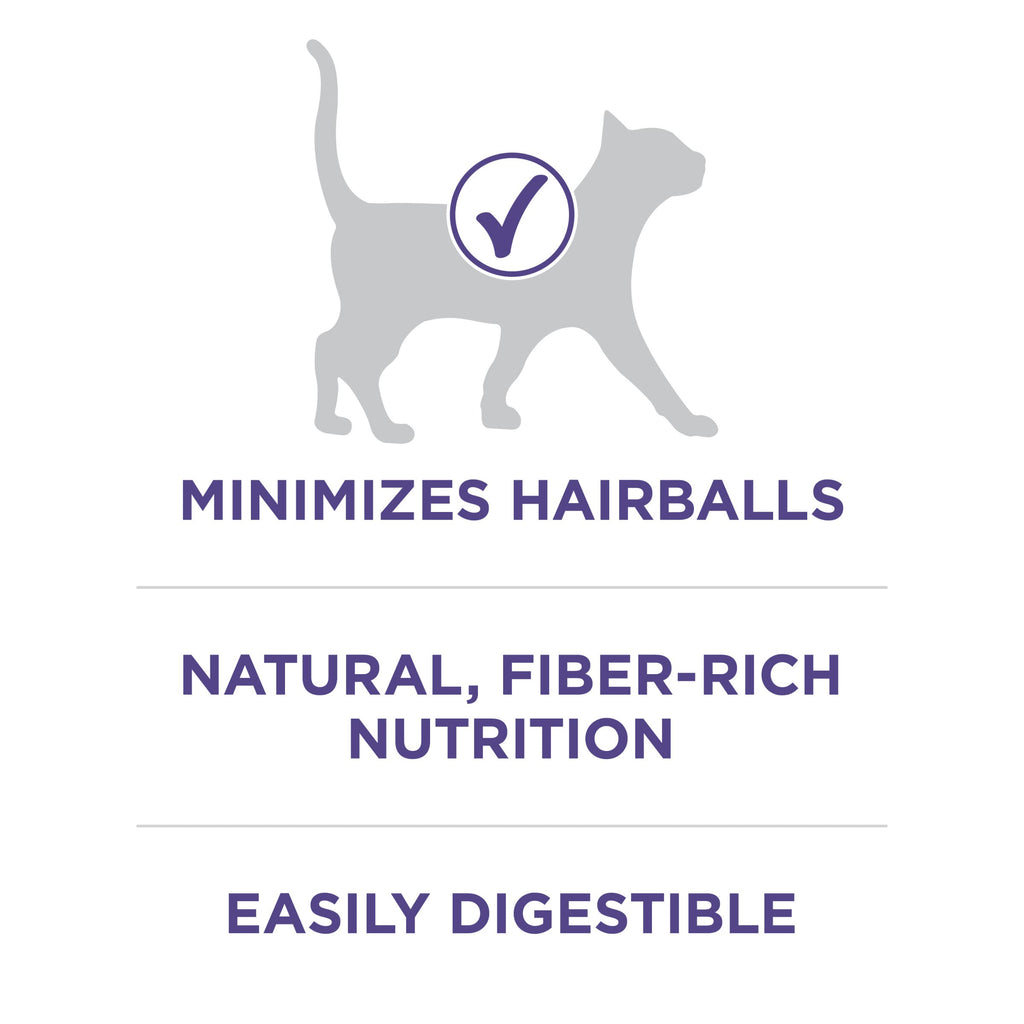 Natural Hairball Control Dry Cat Food, 16 lb Bag E785287