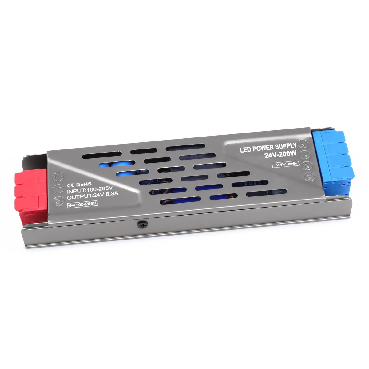 200 Watts 100V-265V AC to 24V DC LED Driver Z291216