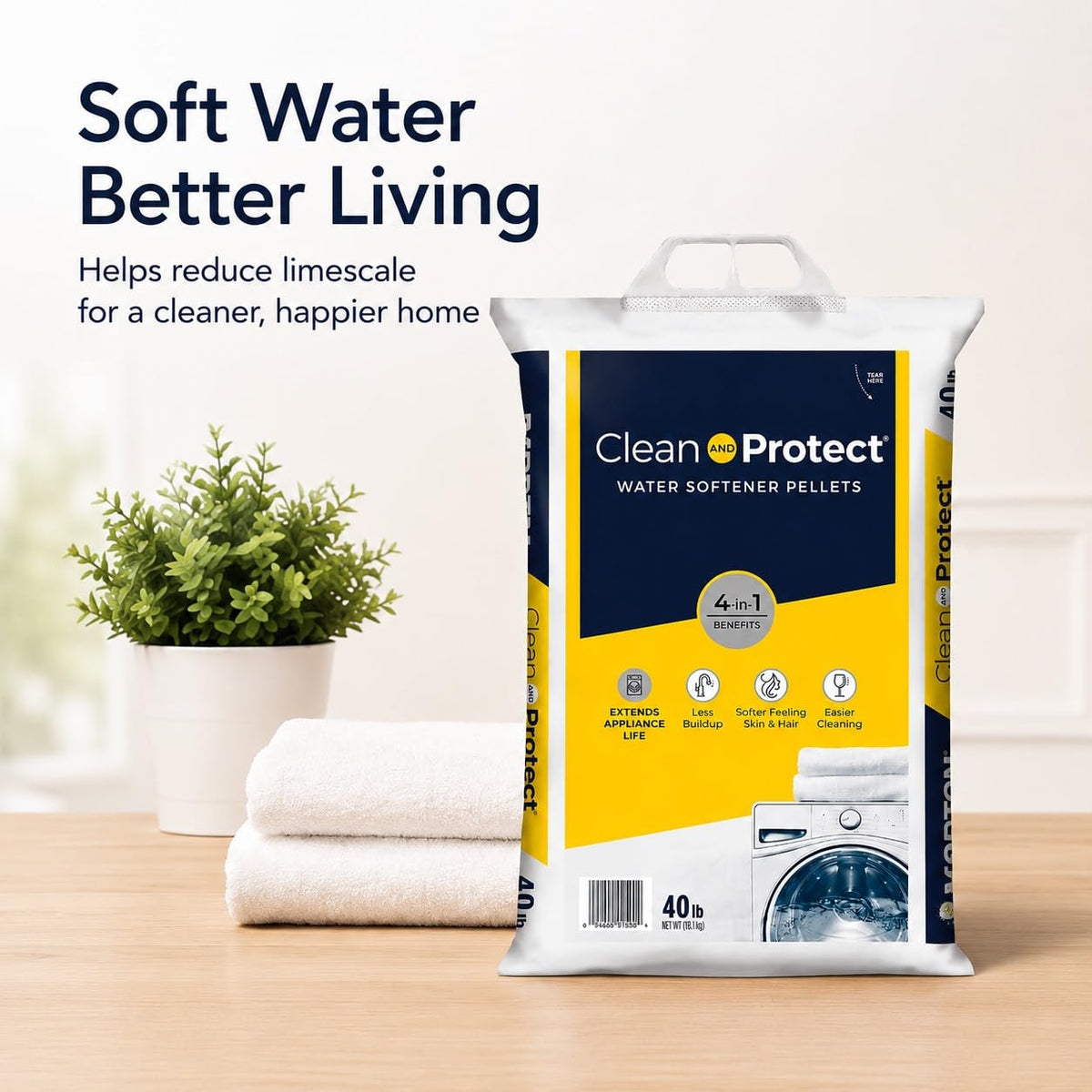 40 lb Water Softener Salt Pellets V2923