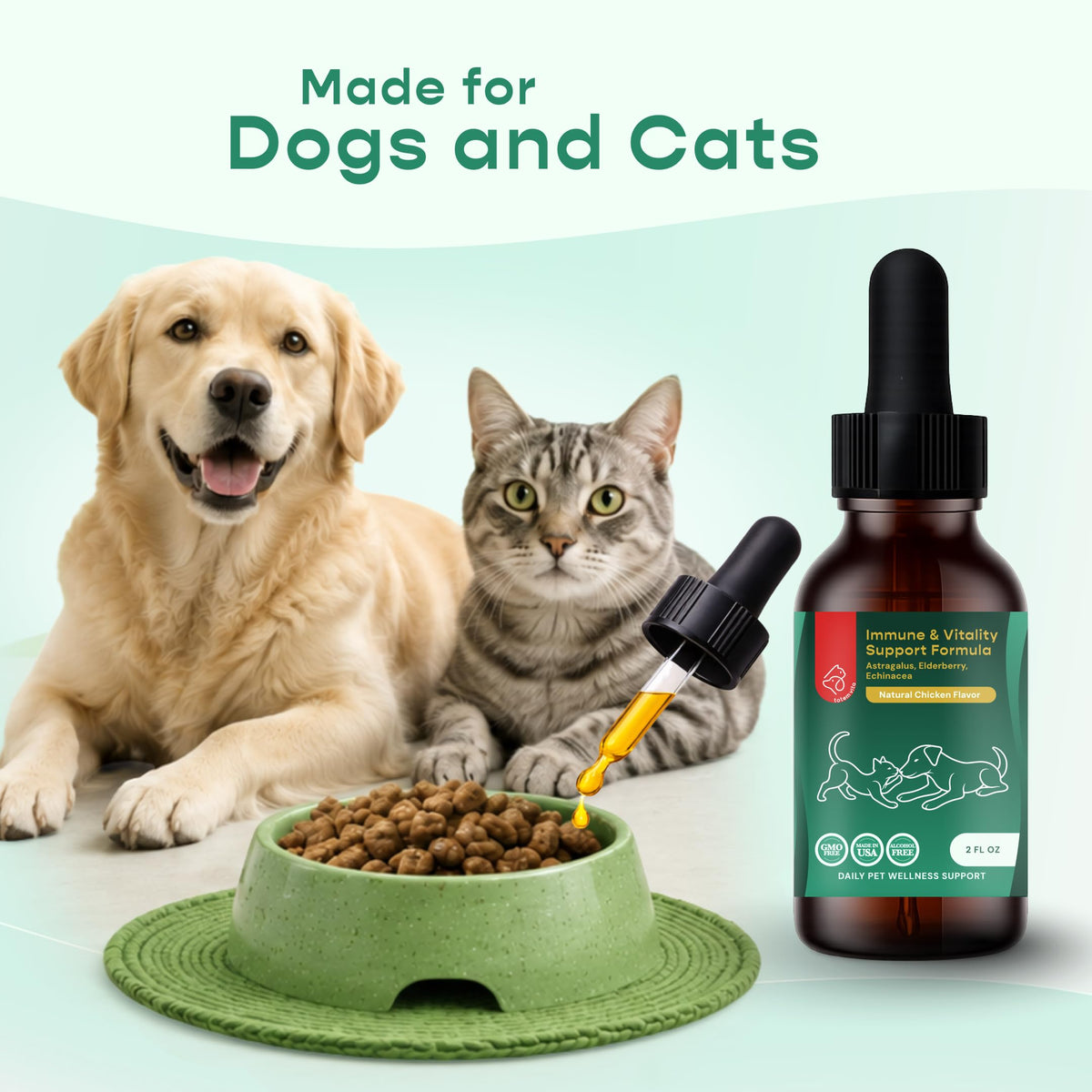 Liquid Immune Support for Dogs & Cats 2 fl oz C56962