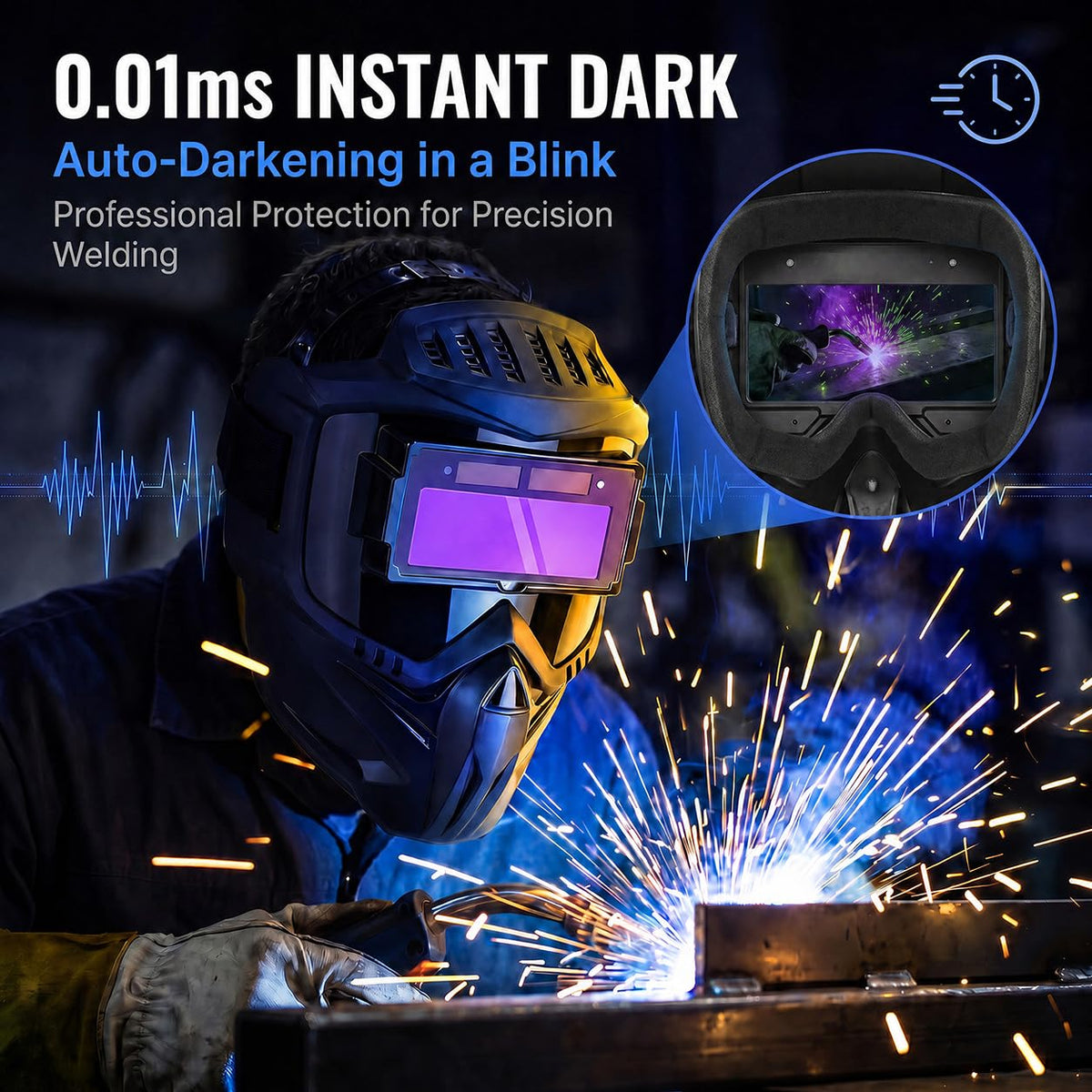 Auto-Darkening Welding Helmet A429318