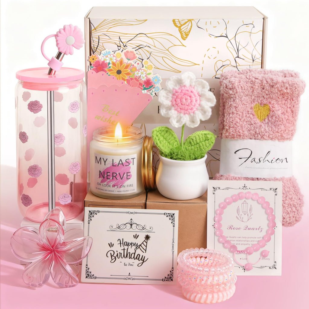 Pink Gift Basket U877