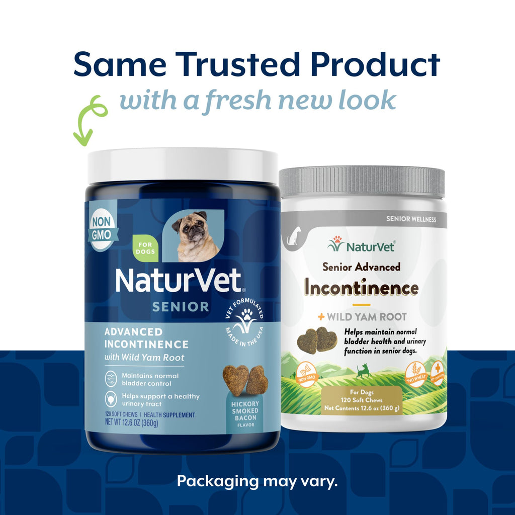 Senior Incontinence Dog Supplement 120 Ct W1732