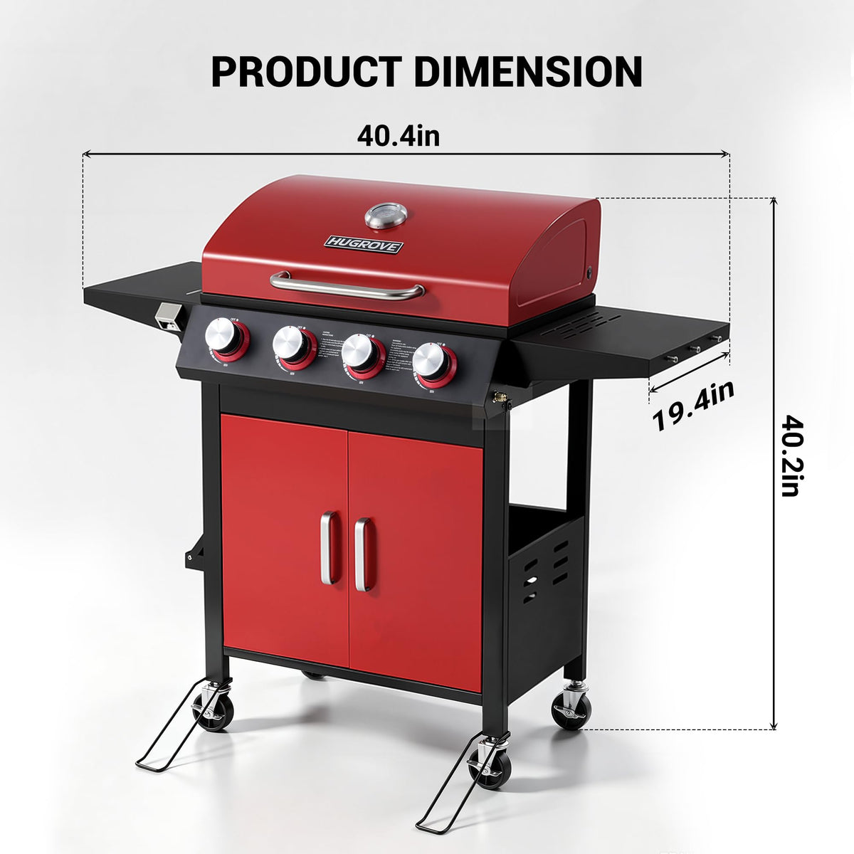 4-Burner Propane Gas Grill W179971