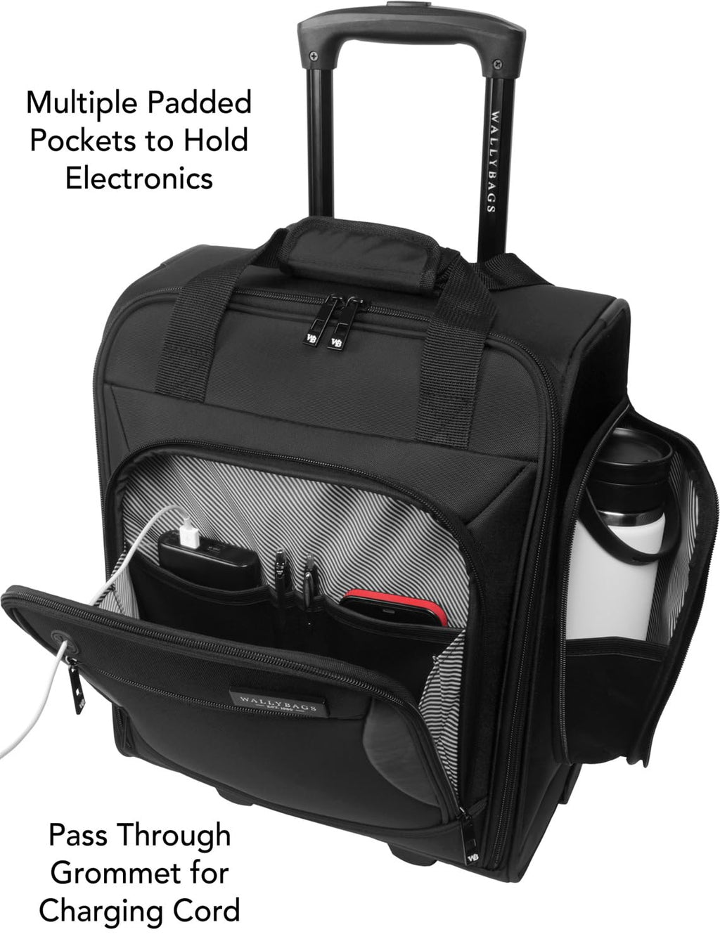 16” Underseat Bag with Laptop and Electronics Pockets C431730