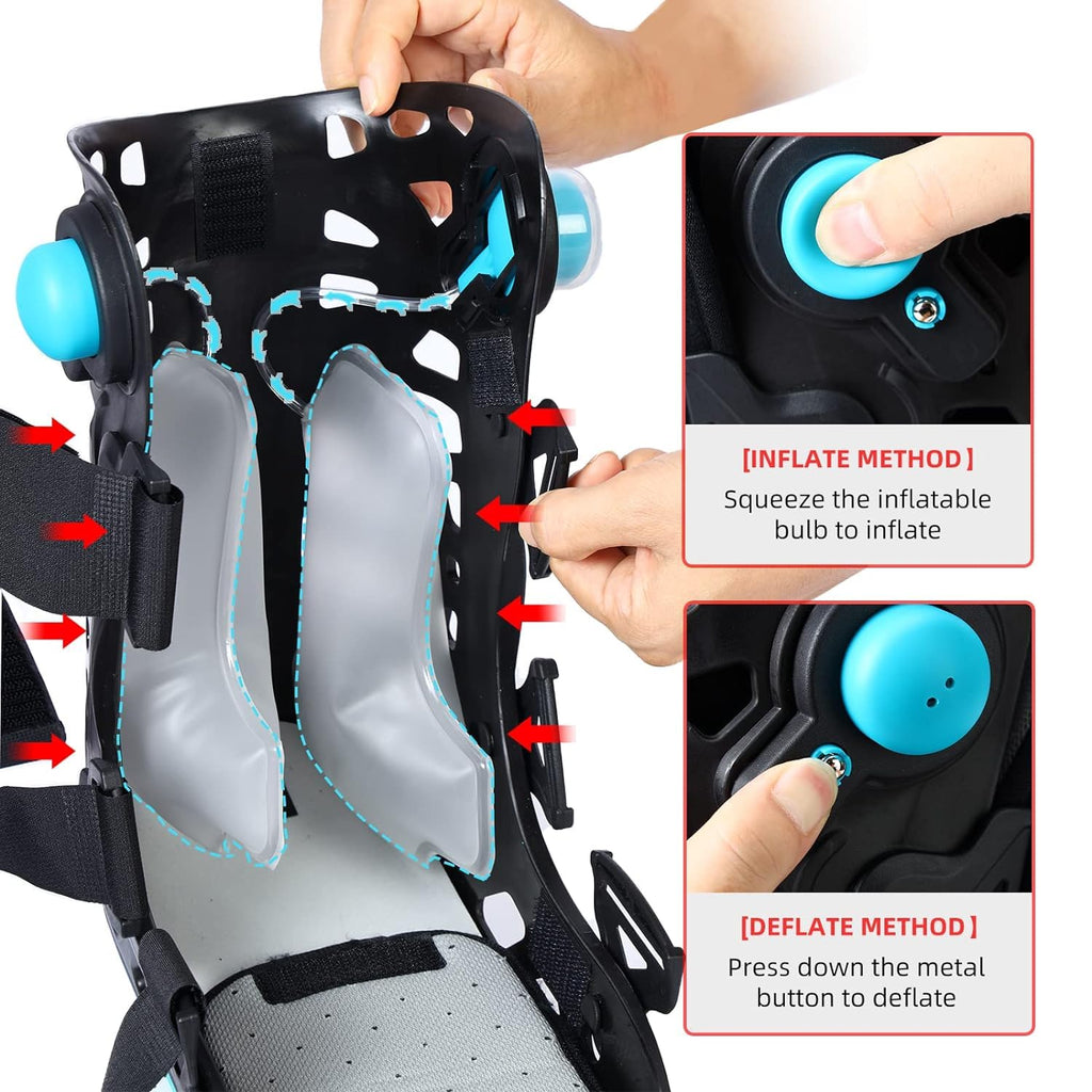 Inflatable Walker Fracture Boot Medical Short Air Cam Walker Brace Small N7508