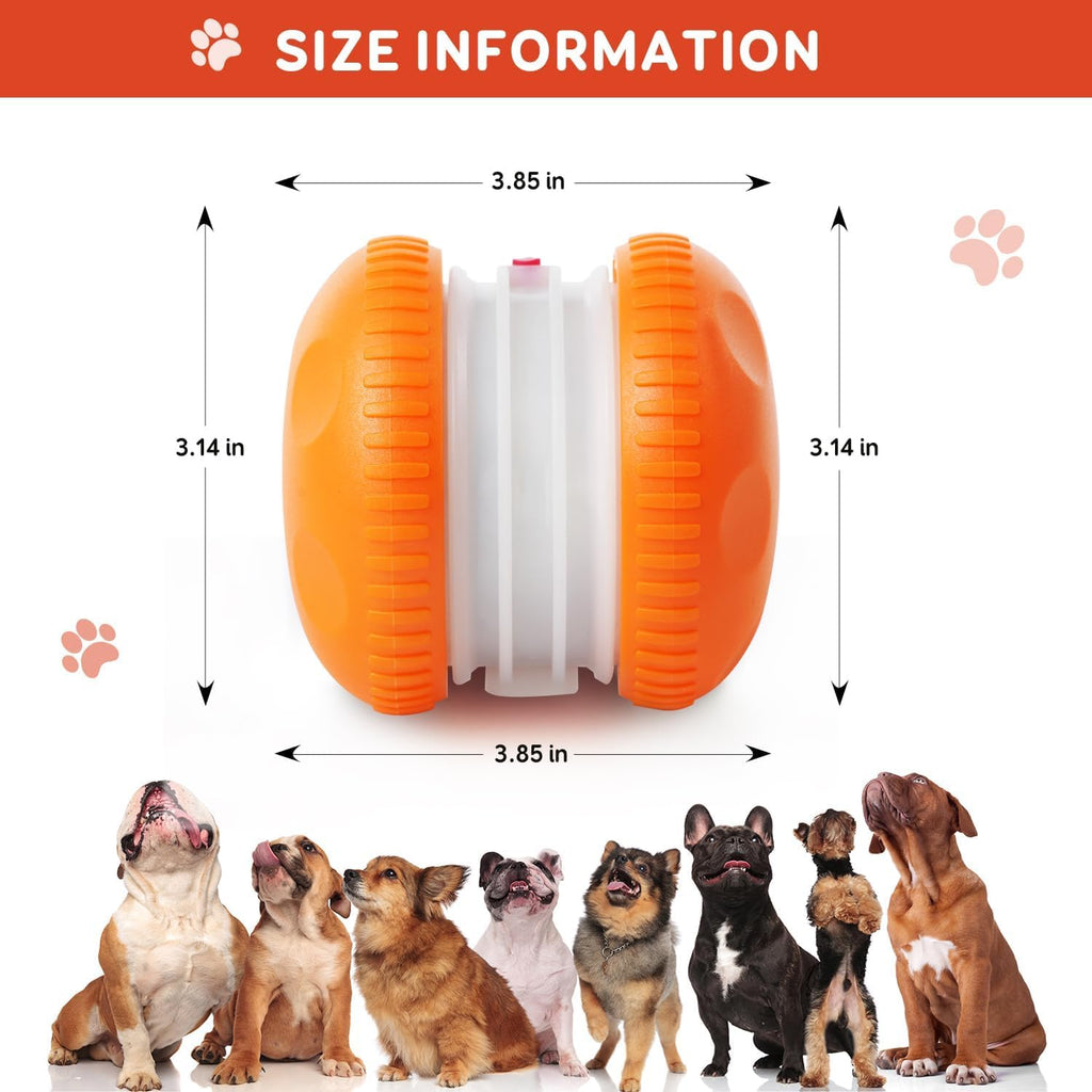 Electric Moving Dog Ball with Rope N32533