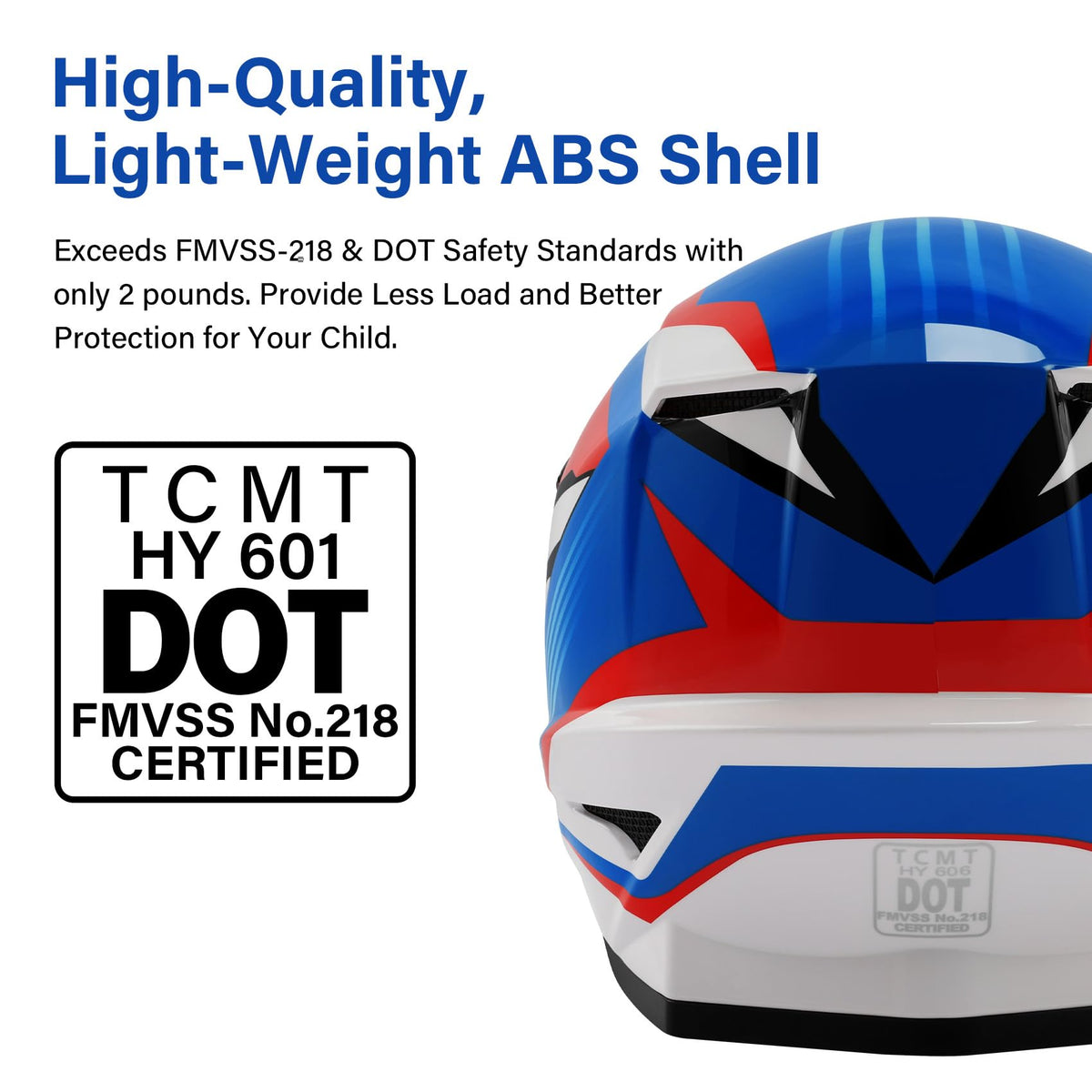 Youth Kids DOT Approved Full Face Motocross Helmet X2448