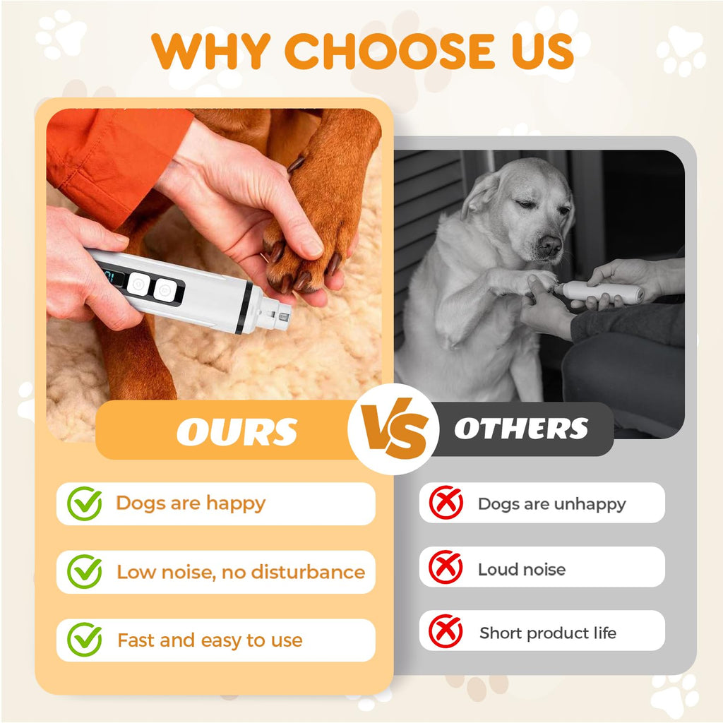 Rechargeable Portable Electric Pet Nail Grinder X614