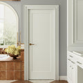 24"x80" 1-Panel Shaker Style White Primed Hollow Core Interior Door Slab F609