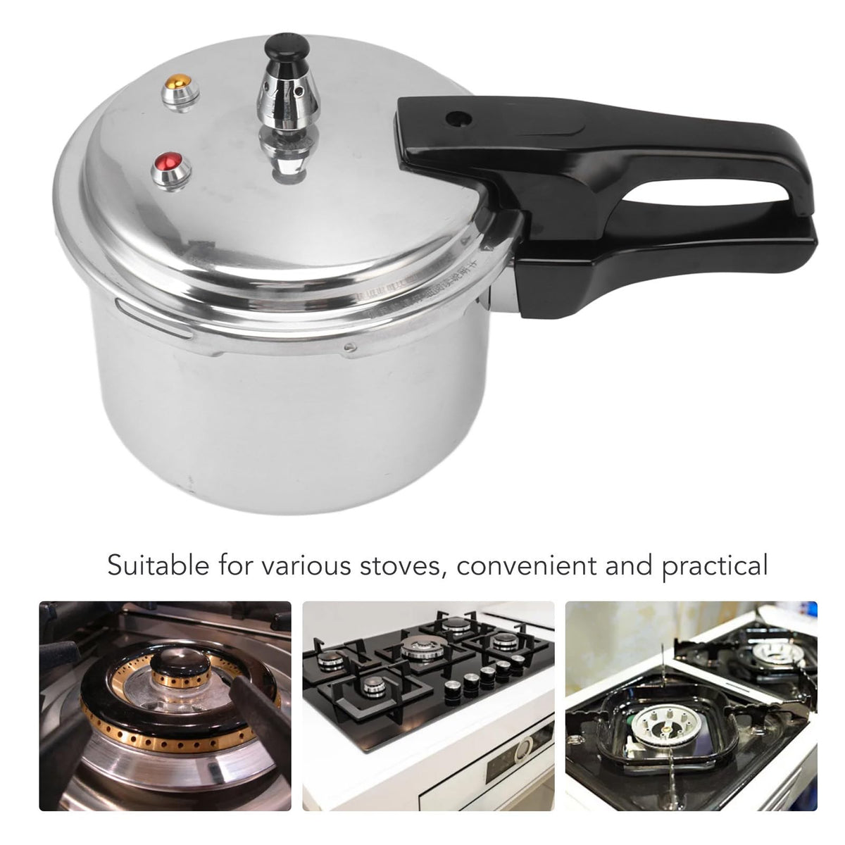 3 Liter Aluminum Alloy Pressure Cooker Y432001