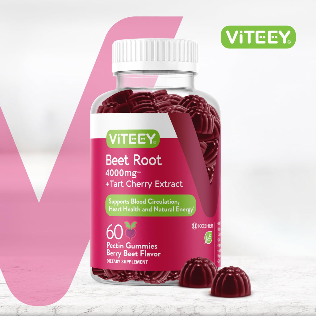 Beet Root Gummies 4000mg & Tart Cherry C6928