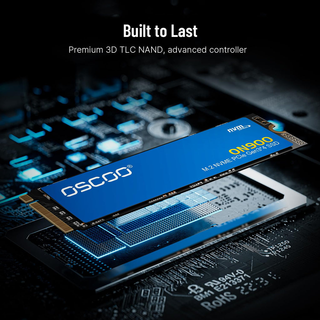 1TB PCIe Gen3.0x4 NVMe M.2 2280 SSD I4151