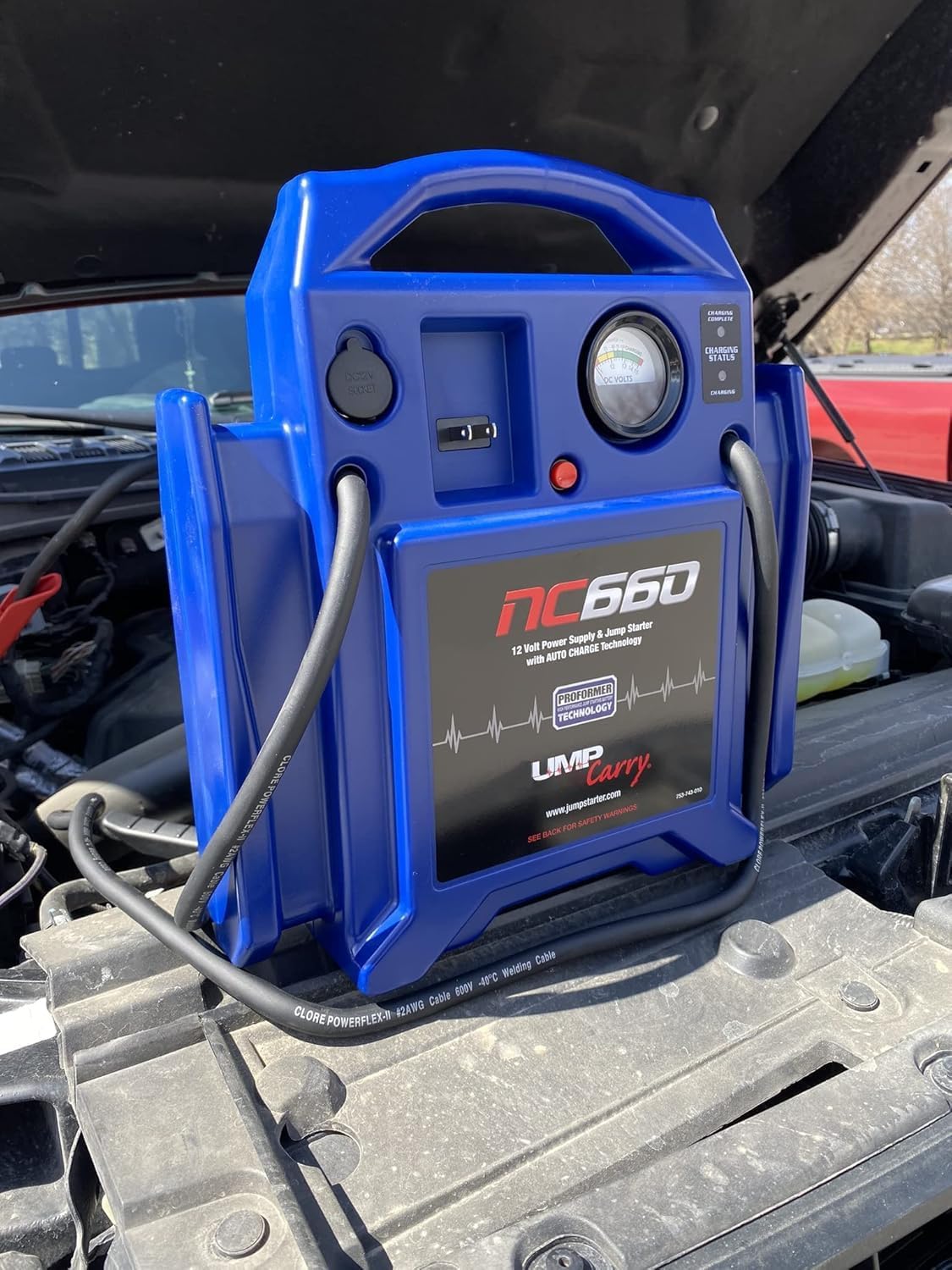Portable Vehicle Starting Unit 1700 Peak Amps 2 Pack C1911