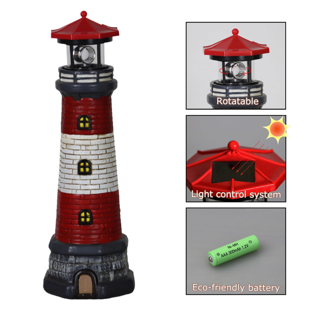 Waterproof Rotating LED Lighthouse Lamp D6703