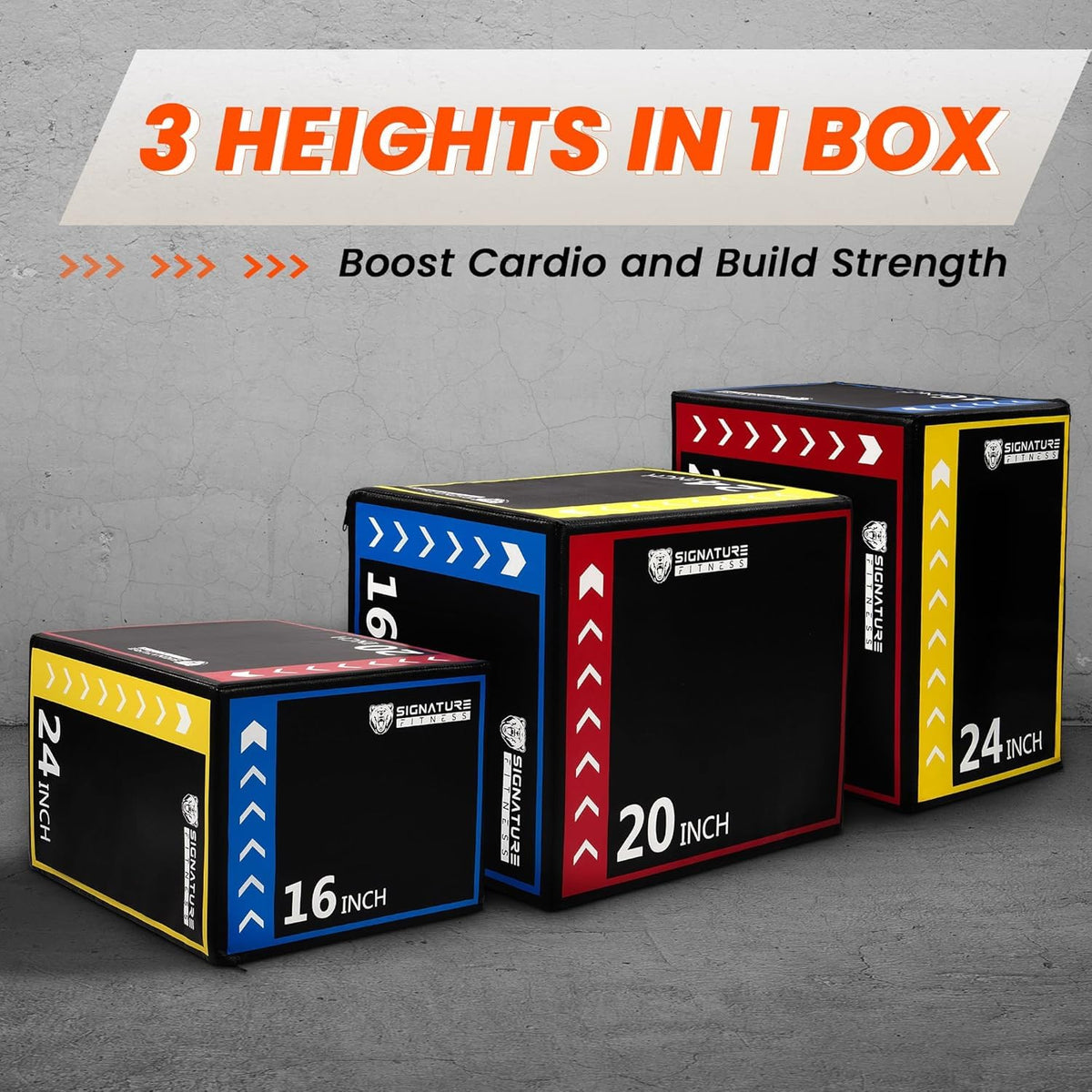 3-in-1 Foam Plyo Box D126624