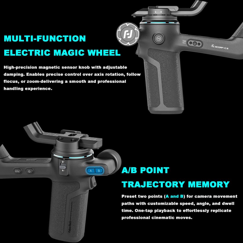 Camera Gimbal Stabilizer C458