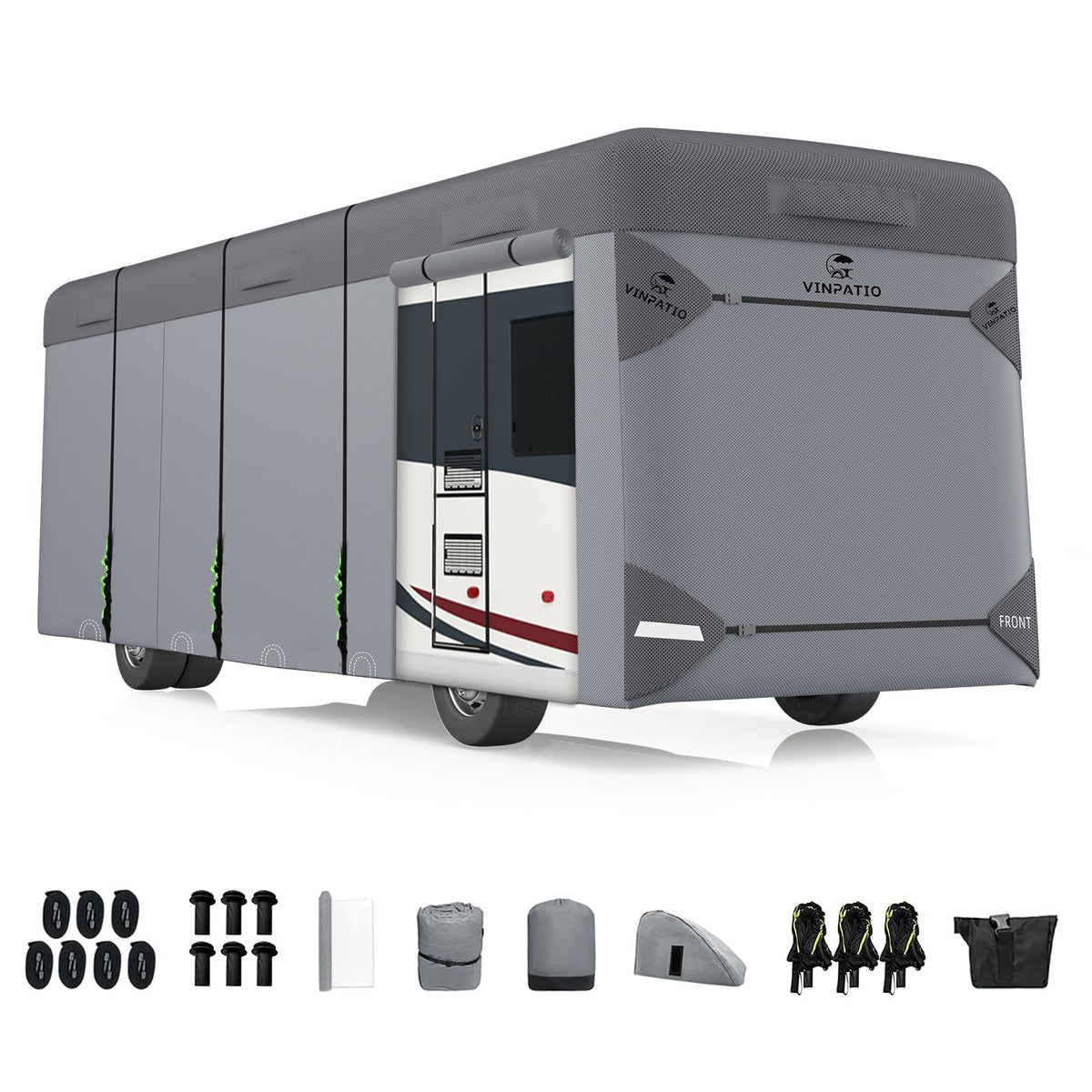 7 Layers Class A RV Cover with Straps O7332