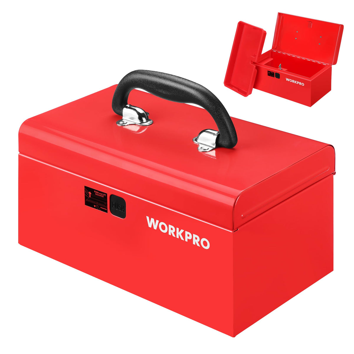 10.8" Mini Metal Tool Box with Removable Tray G390547