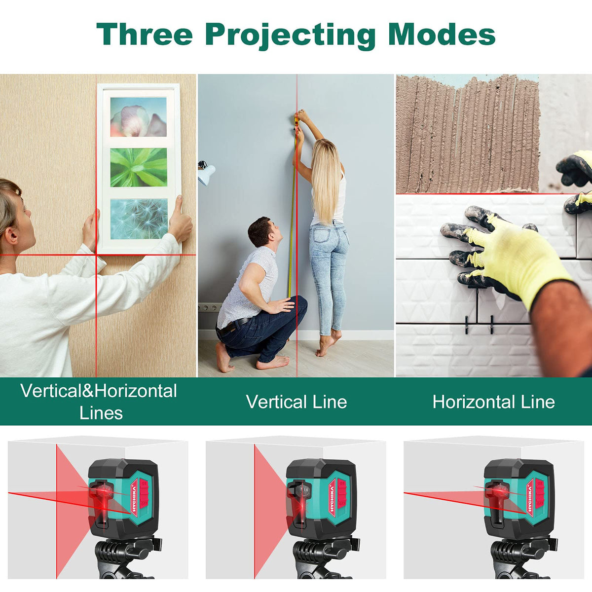 Self-Leveling Cross Line Laser Level with Magnetic Bracket S29628